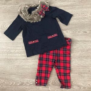 Janie and Jack matching Christmas set